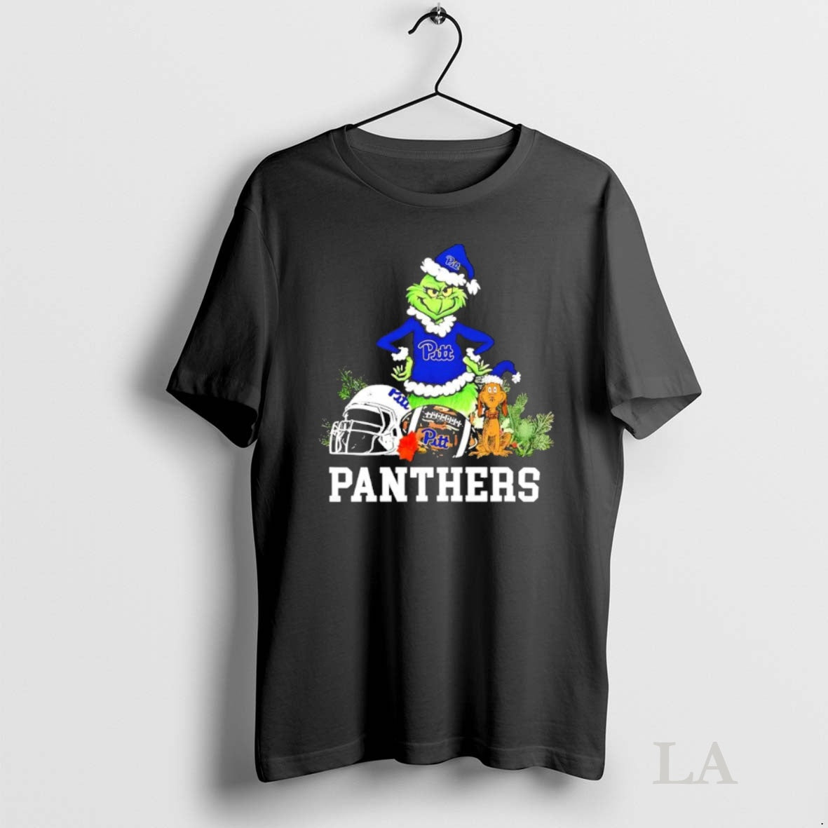 Original Pittsburgh Panthers The Grinch And Max Helmet Christmas 2025