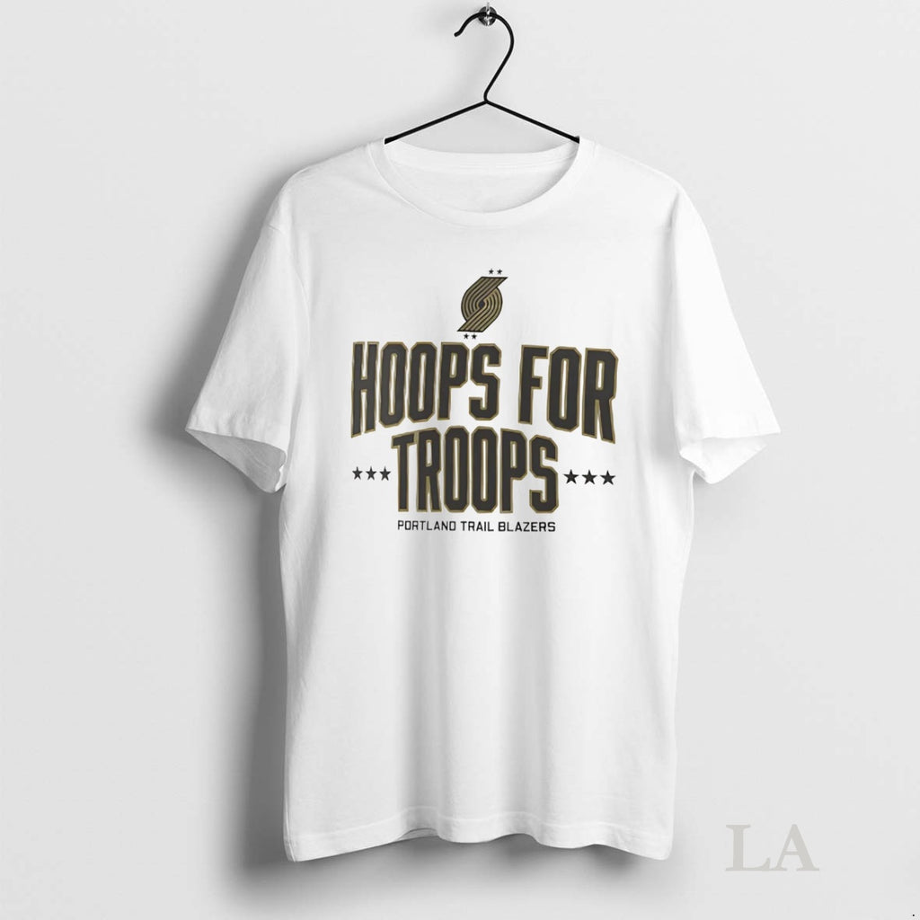Original Portland Trail Blazers Hoops For Troops