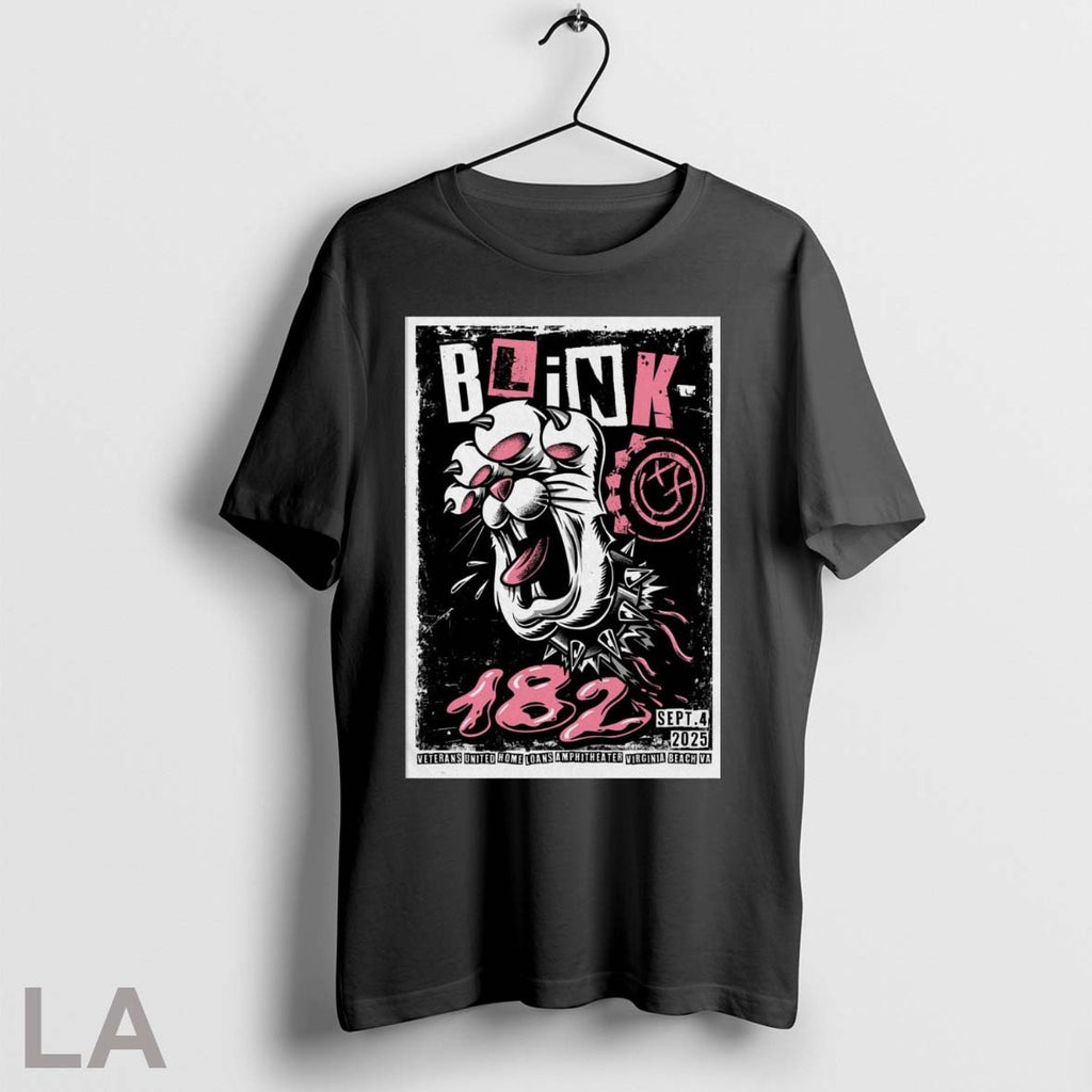 Original Poster Blink 182 Veterans United Home Loans Amphitheater In Virginia Beach Va September