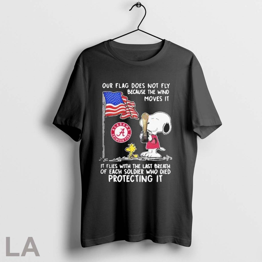 Original Premium Our Flag Does Not Fly Because The Wind Moves It It Flies With