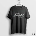 Original Pretty Script In My Showgirl Era Black