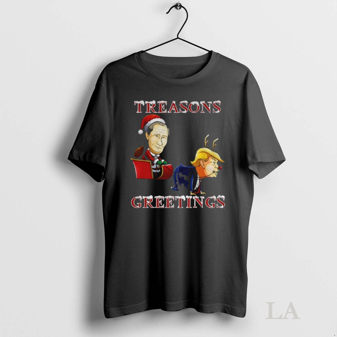 Original Putin Vs Donald Trump Treasons Greetings Merry Christmas Meme