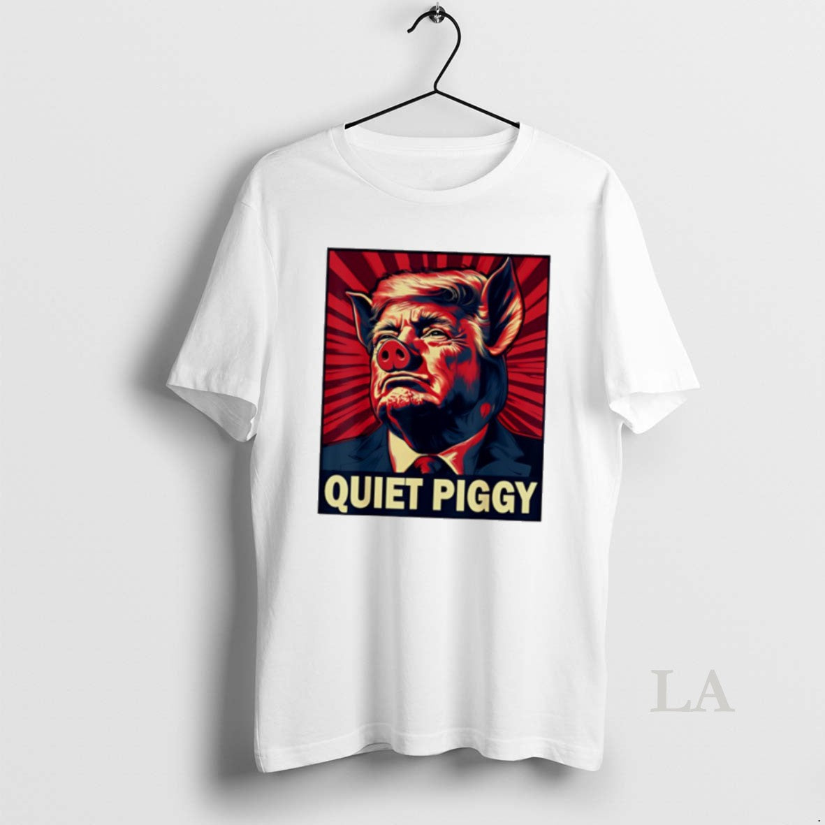 Original Quiet Piggy Funny Trump Meme