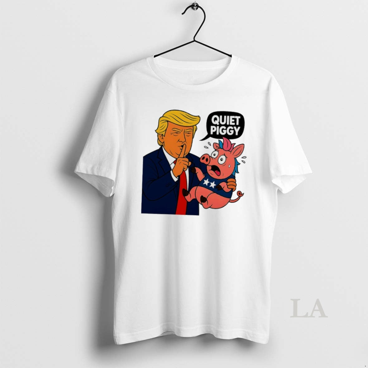 Original Quiet Piggy President Donald Trump Maga