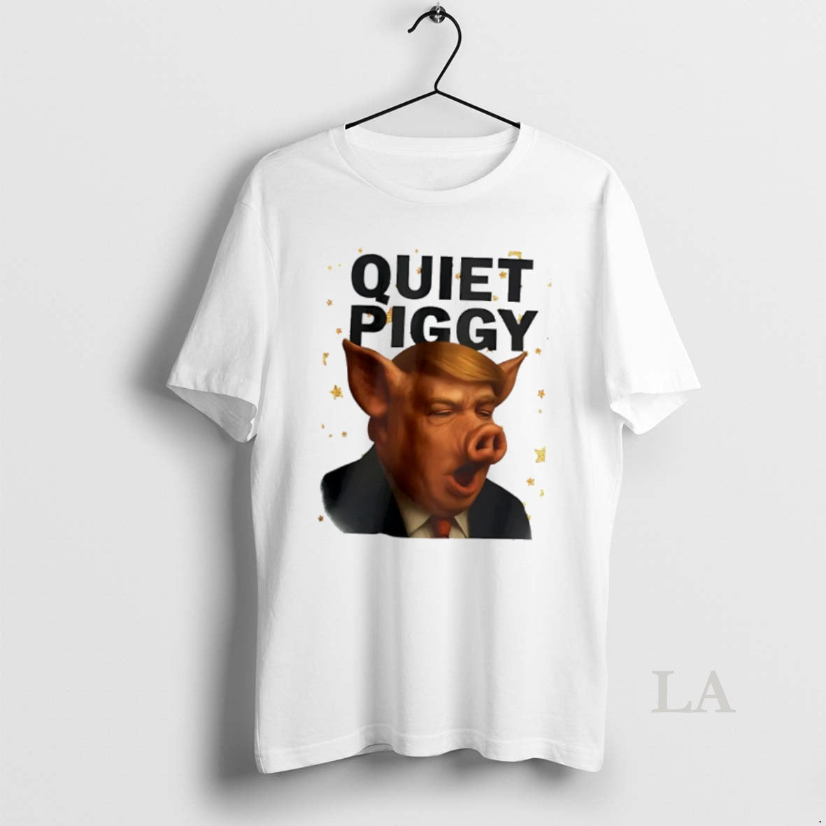 Original Quiet Piggy Trump X Pig Head Meme