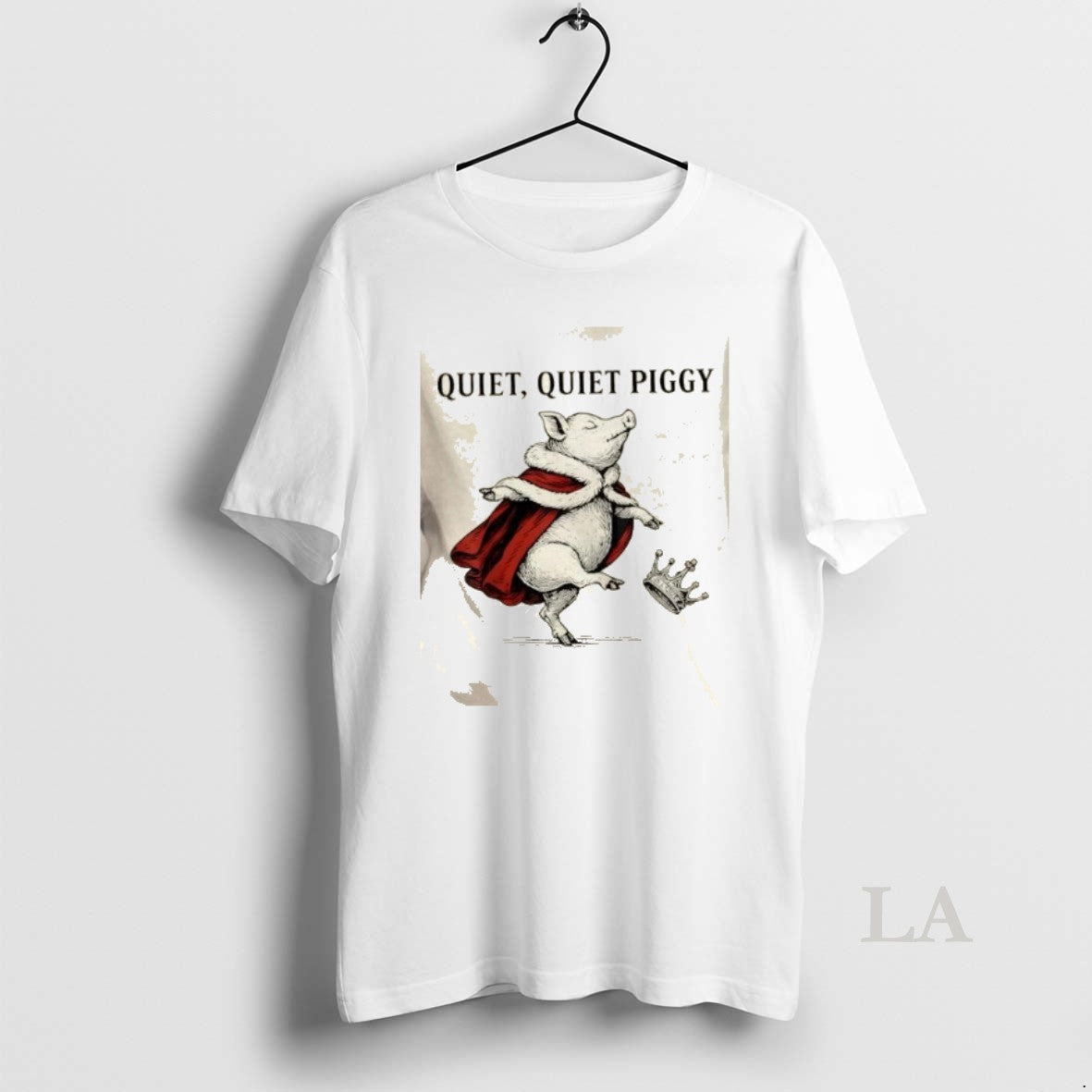 Original Quiet Quiet Piggy Dancing Pig Kicking Crown