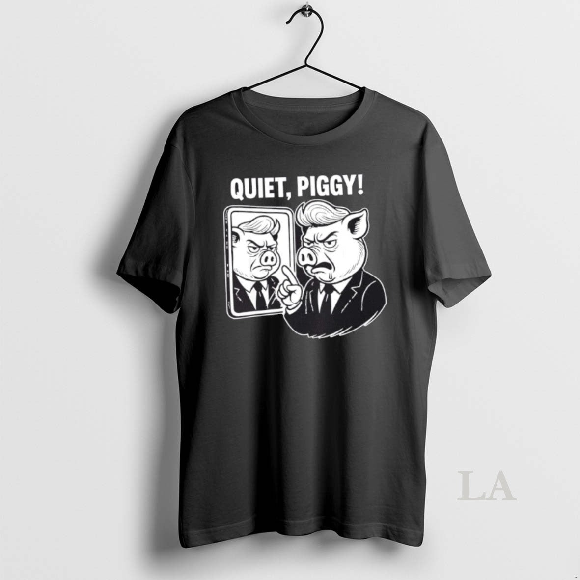 Original Quiet Quiet Piggy Donald Trump Hair