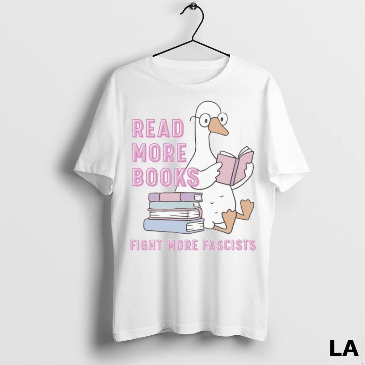 Original Read More Books Fight More Fascists Duck