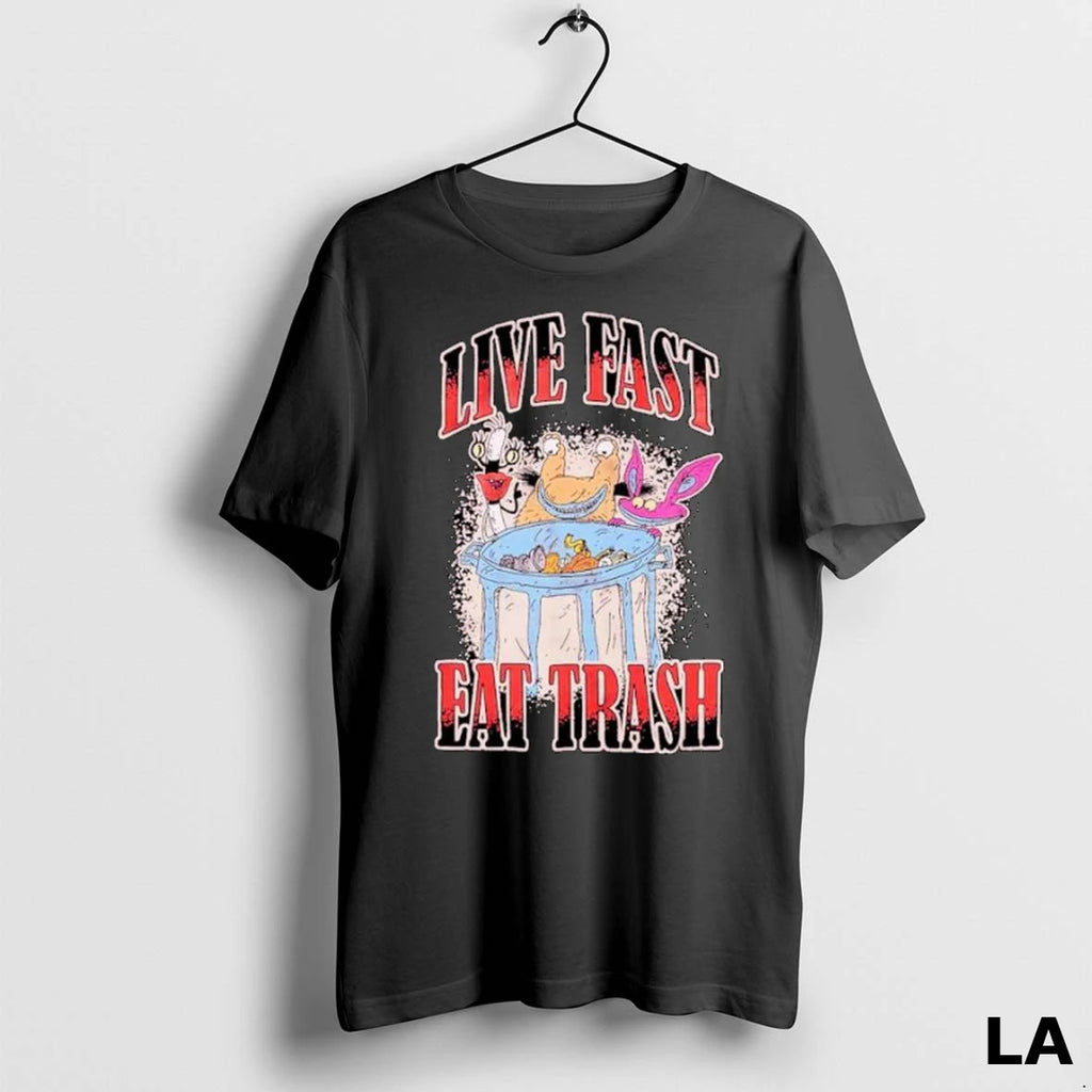 Original Real Monsters Live Fast Eat Trash Ornaments