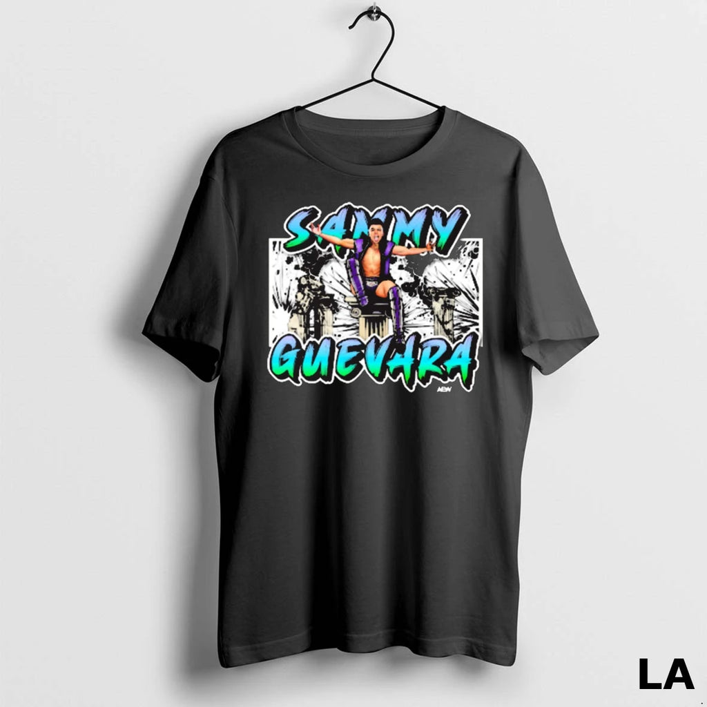 Original Sammy Guevara Pillar Aew 2025 Graphic
