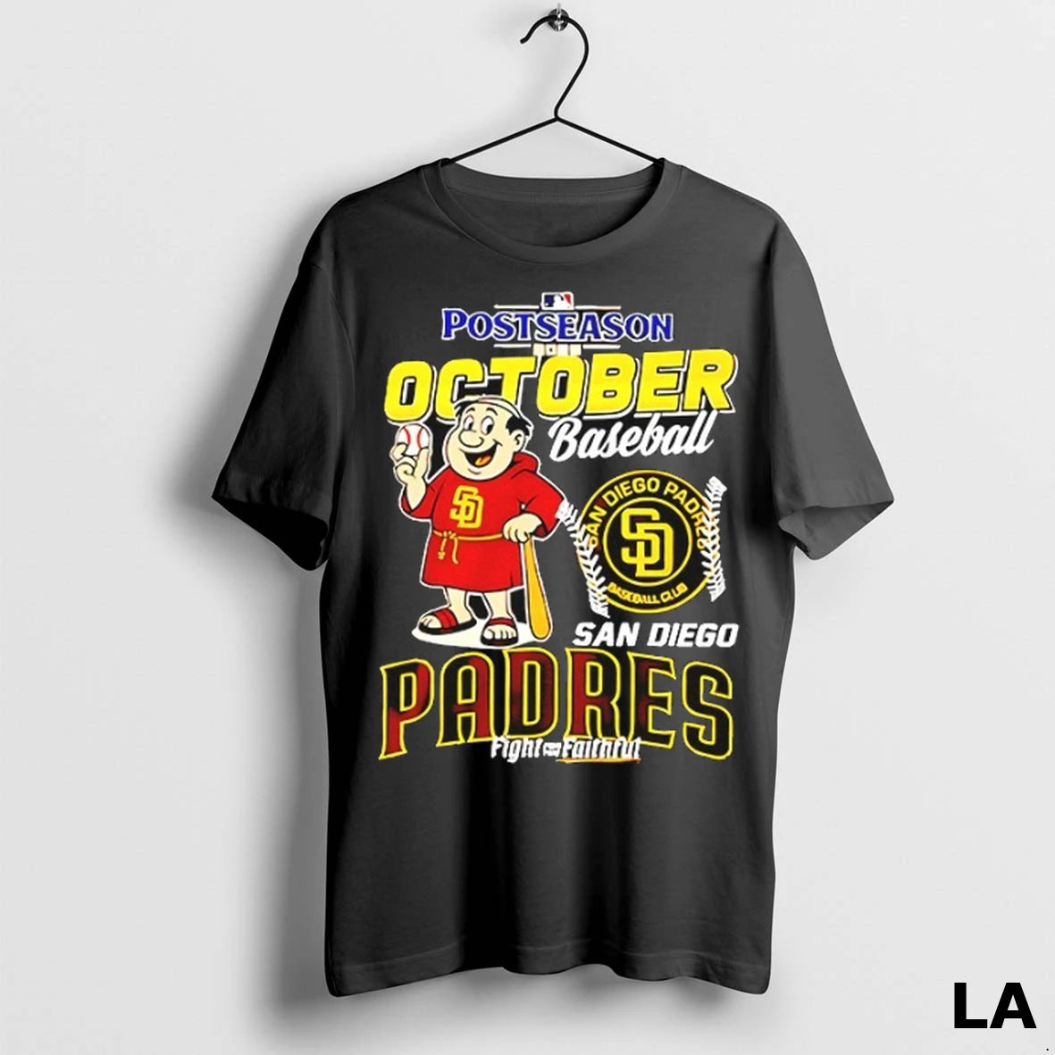 Original San Diego Padres Postseason October Baseball Fight For The Faithful Mascot 2025