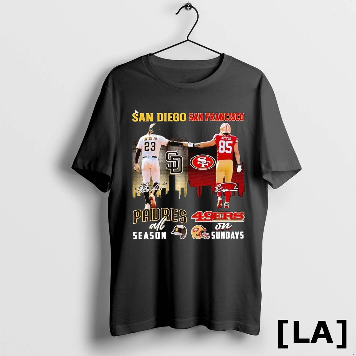Original San Diego Padres All Season Sf 49ers On Sundays City Skyline