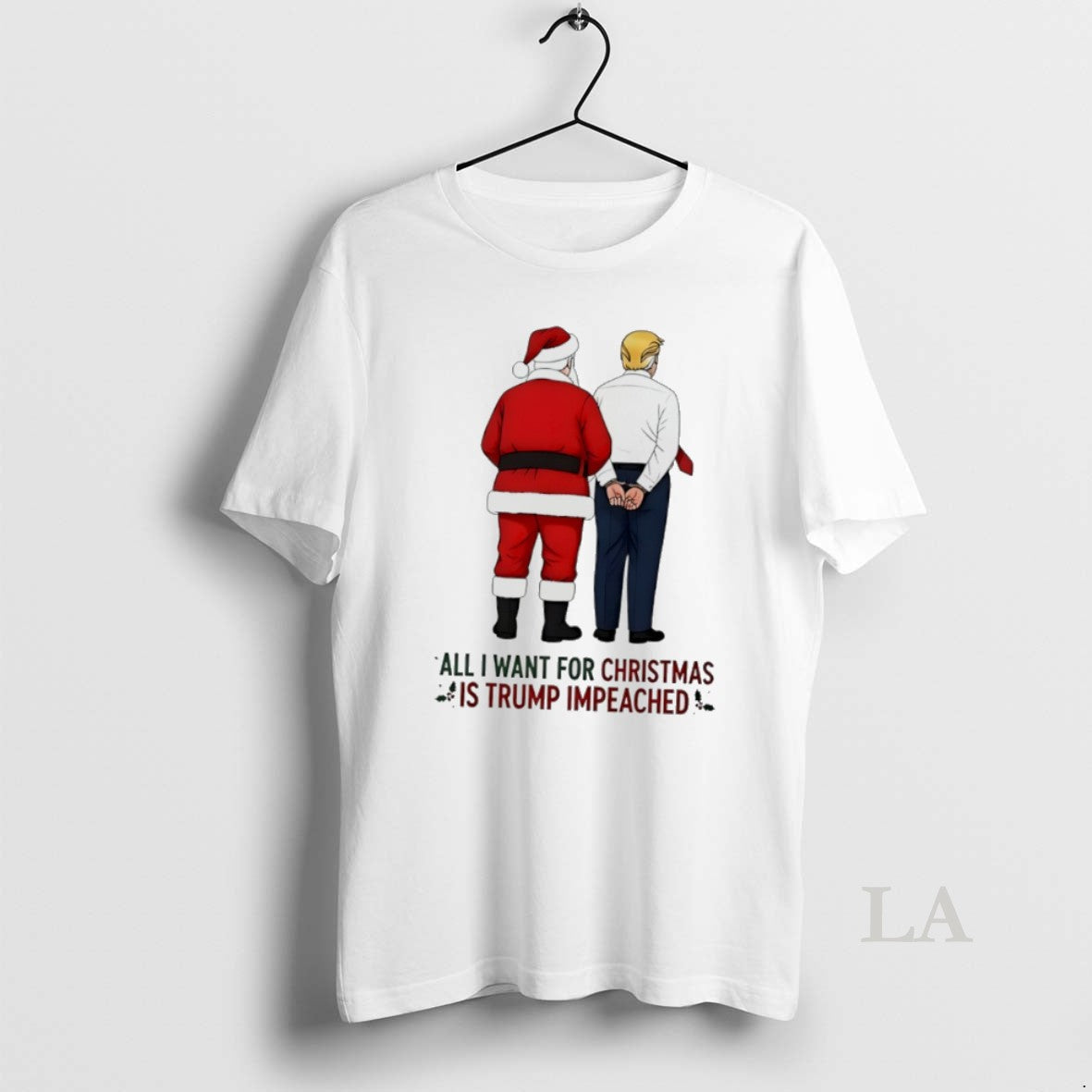 Original Santa All I Want For Christmas Is Trump Impeached