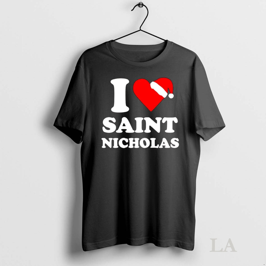 Original Santa Claus I Love Saint Nicholas Christmas
