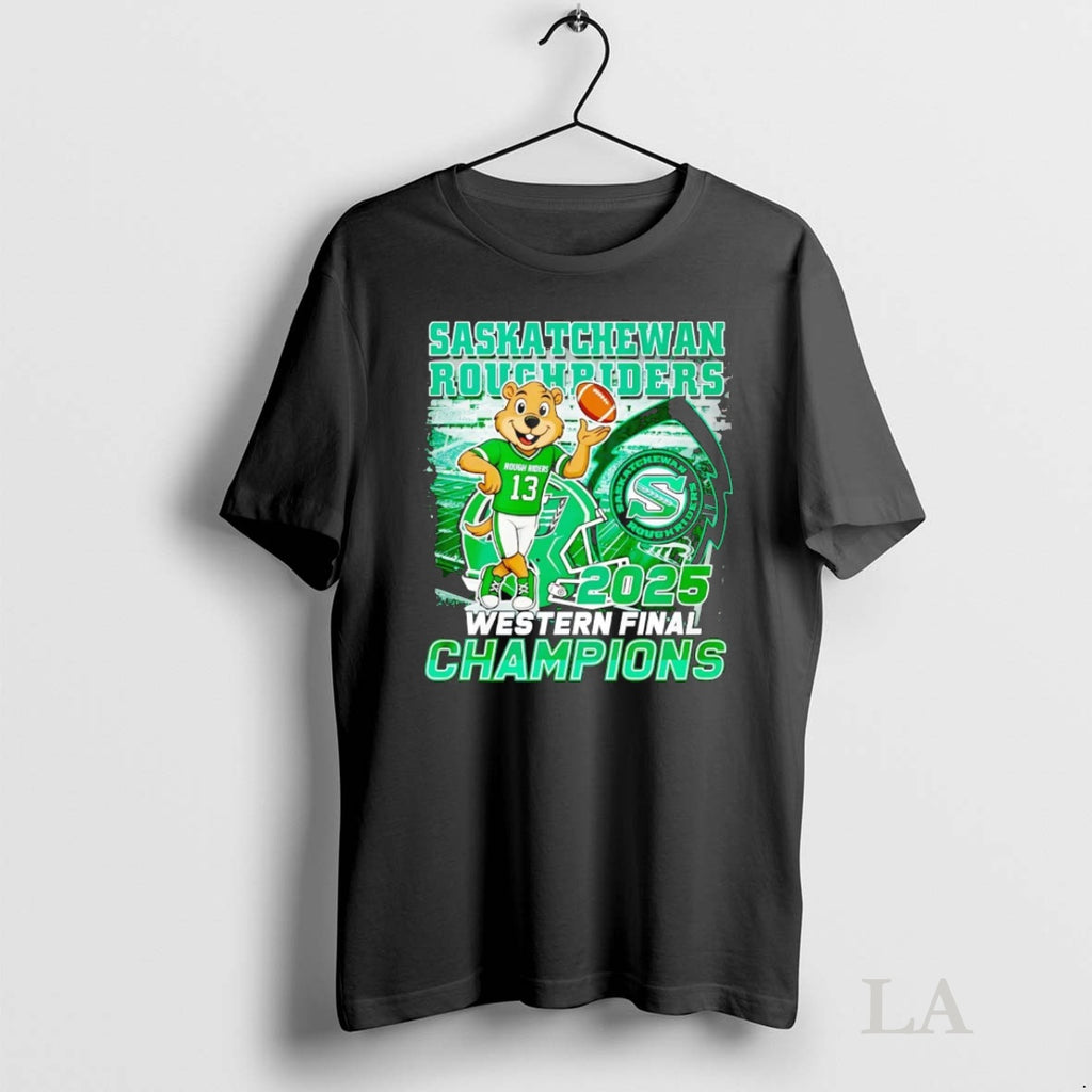Original Saskatchewan Roughriders 2025 Western Final Champions Mascot