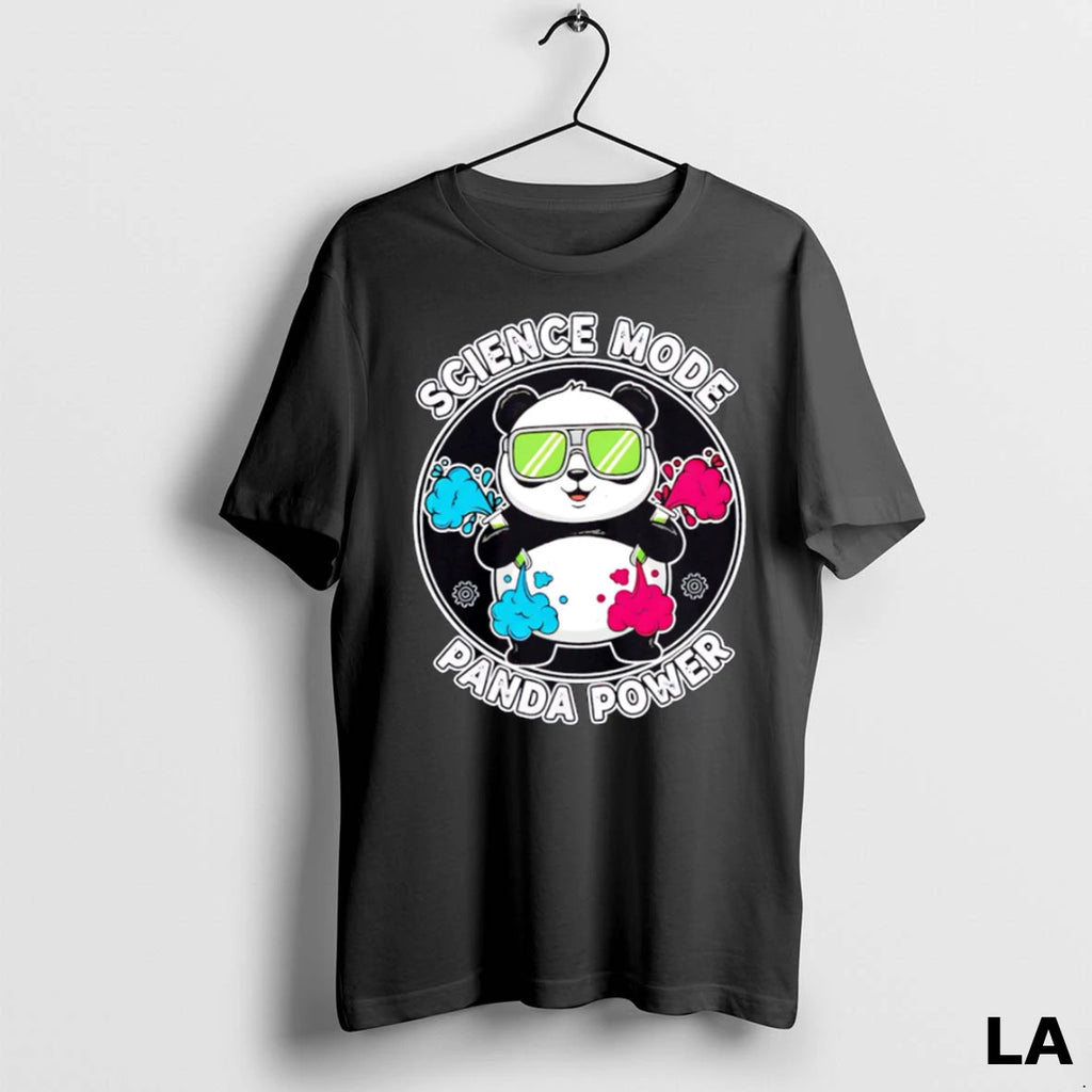 Original Science Mode Panda Power Funny Scientist Funny