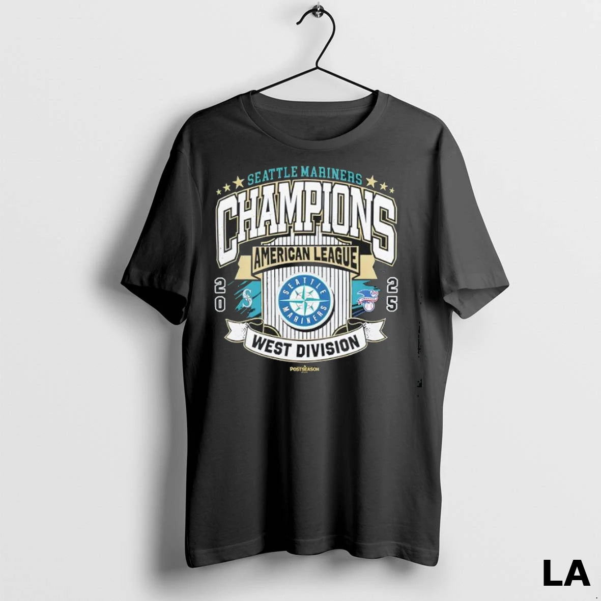 Original Seattle Mariners 2025 Al West Division Champions Celebration