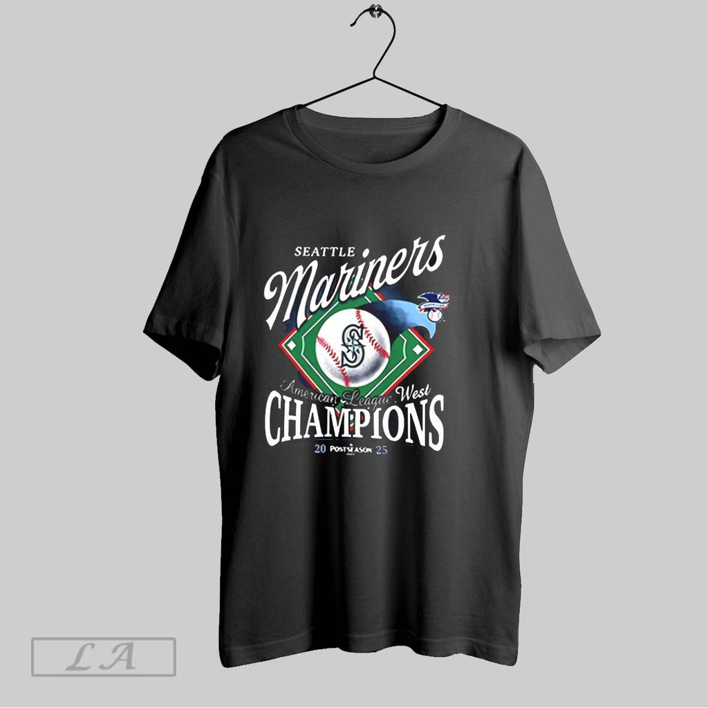 Original Seattle Mariners Al West Division Champions Postseason 2025 V Neck