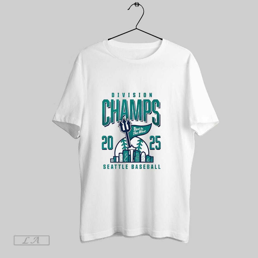 Original Seattle Mariners Baseball 2025 Division Champs Best In The West Mlb
