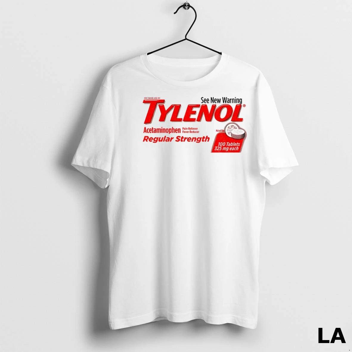 Original See New Warning Tylenol Acetaminophen Regular Strength