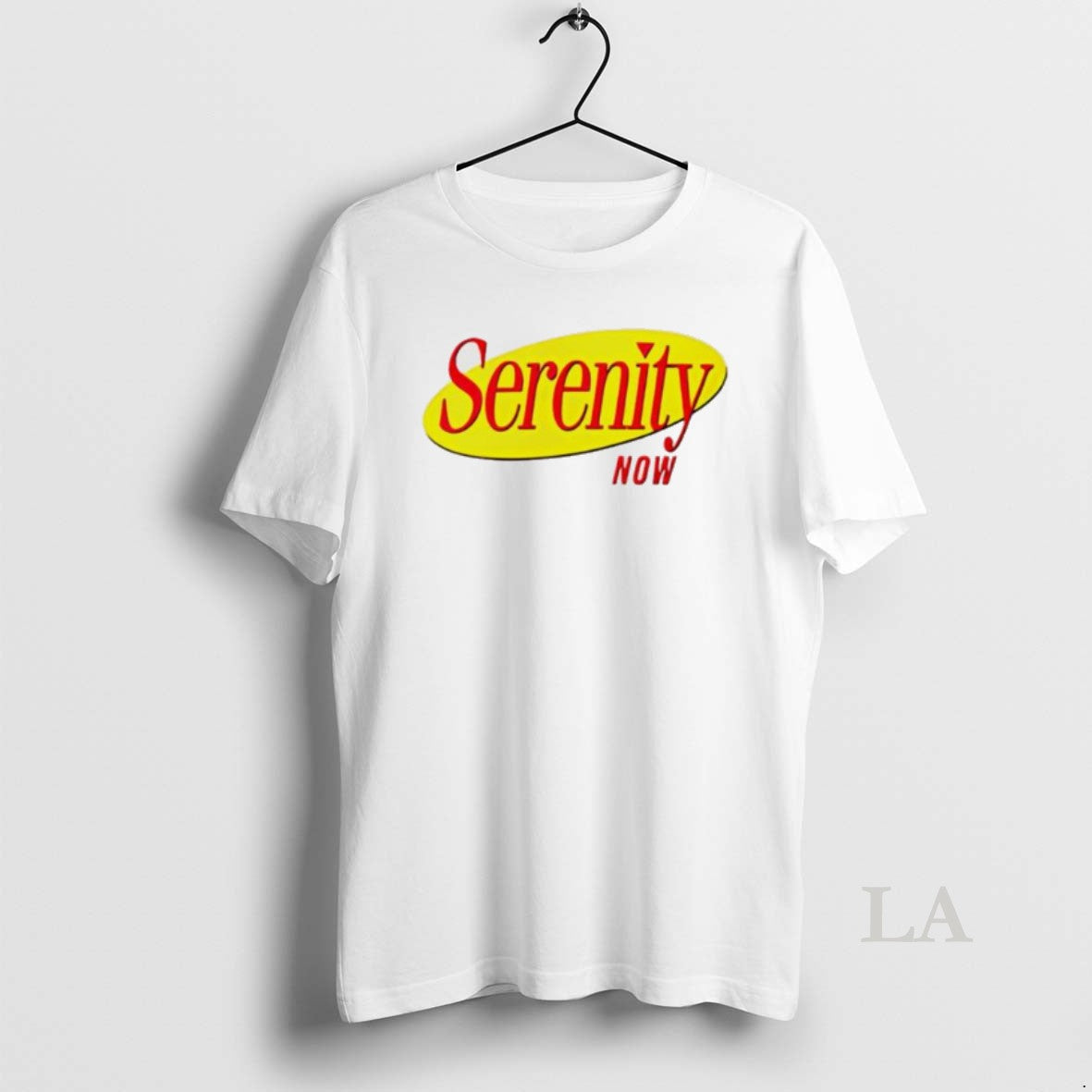 Original Serenity Now Seinfeld Logo