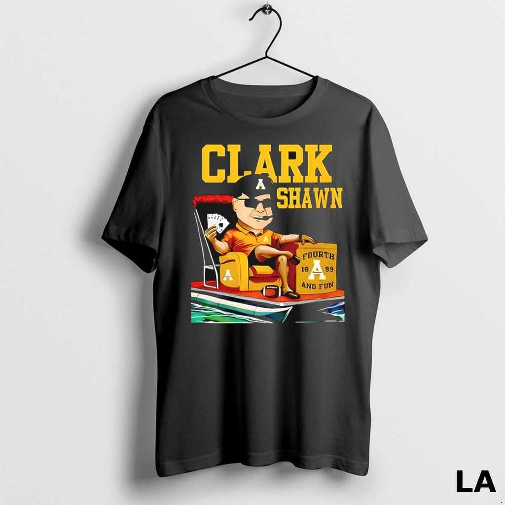 Original Shawn Clark Appalachian State Mountaineers Football Tribute 1975 2025