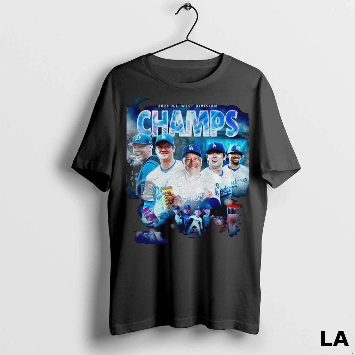 Original Shohei Ohtani Los Angeles Dodgers Mlb Baseball 2025 Nl West Division Champs