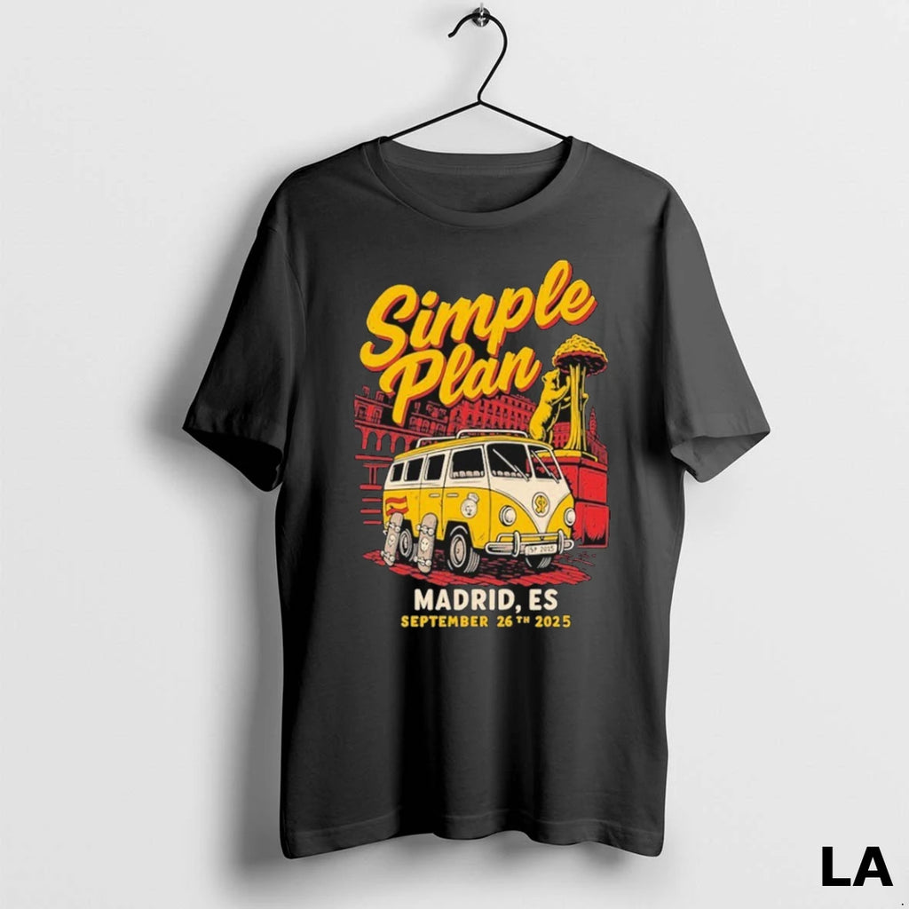 Original Simple Plan September 26th 2025 Tour Madrid Es