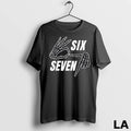 Original Six Seven 6 7 Meme Funny Skeleton Hands Sign Lets Get Sendy