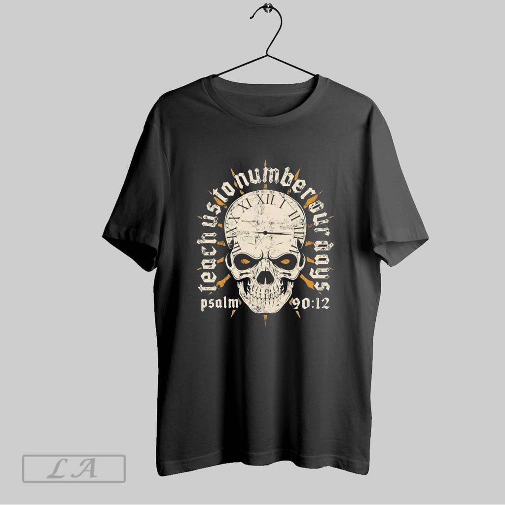 Original Skull Teach Us To Number Our Days Psalm 90 12