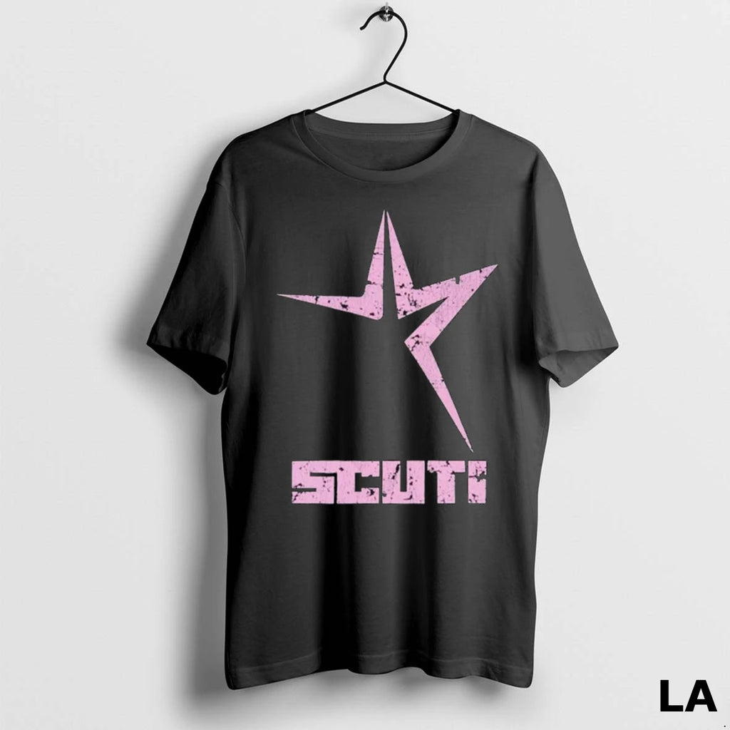 Original Sp5der X Uy Scuti Pink Star Long Sleve