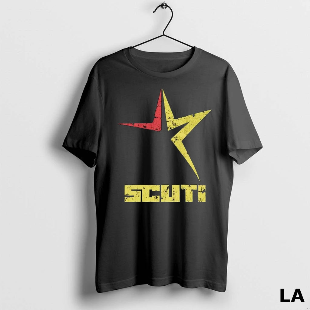 Original Sp5der X Uy Scuti Red Yellow Star Long Sleve