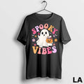 Original Spooky Vibes Ghost Retro Groovy Halloween