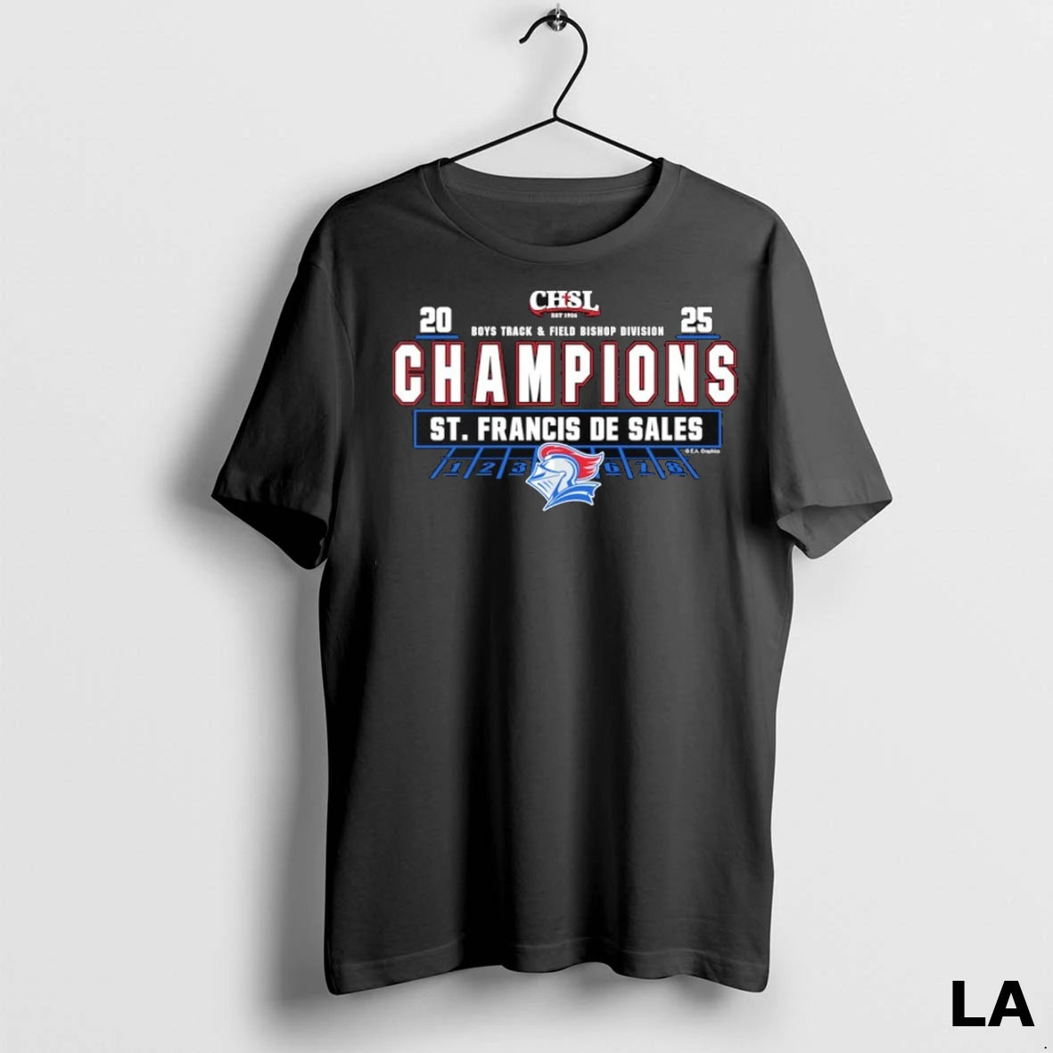 Original St Francis De Sales 2025 Boys Track And Field Bishop Division Champions