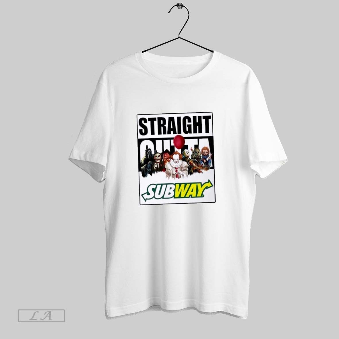 Original Straight Outta Subway Horror Movies Halloween