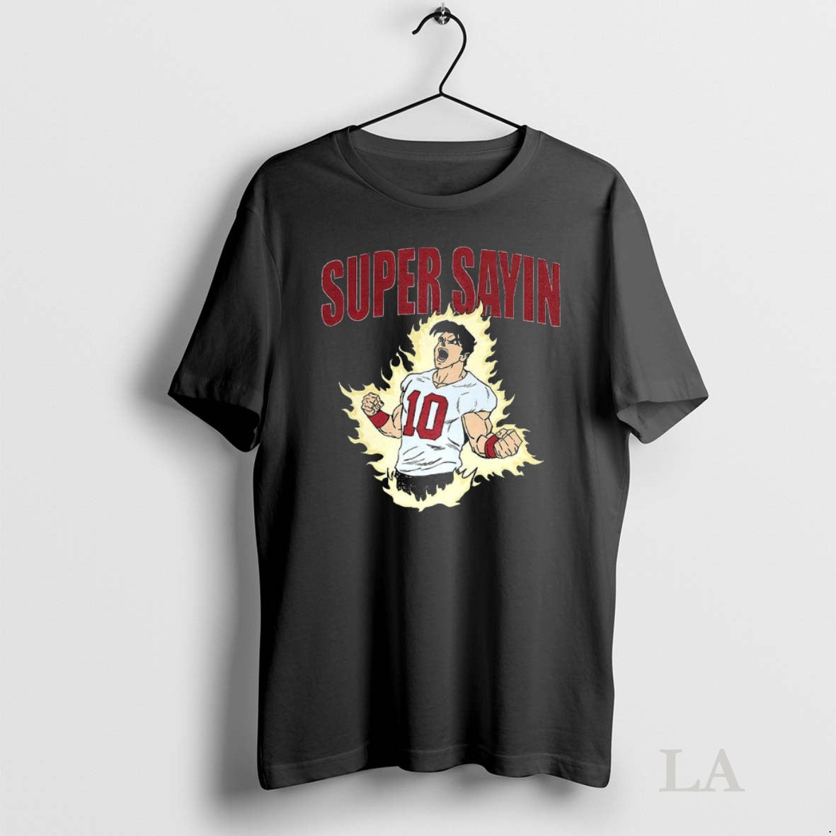 Original Super Saiyan Player Number 10 Cartoon