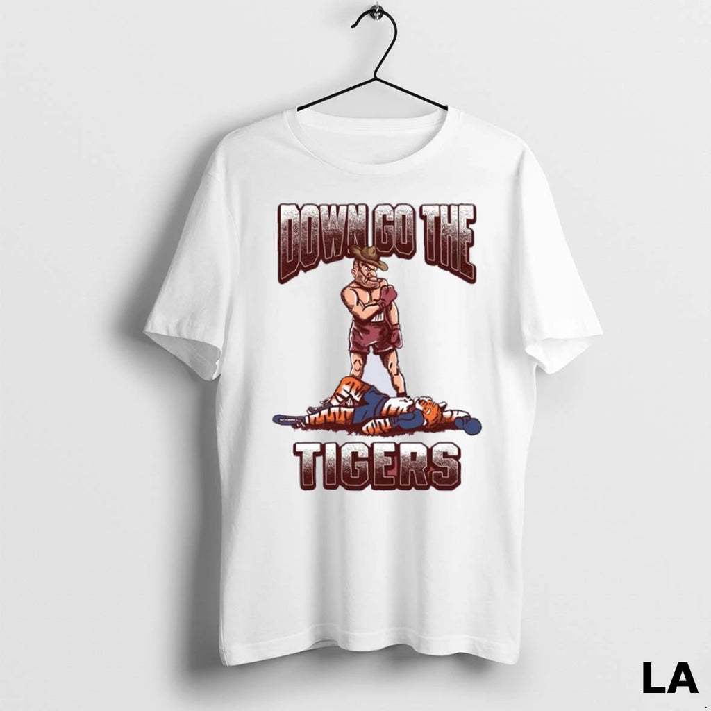 Original Texas Am Aggies Down Go The Tigers