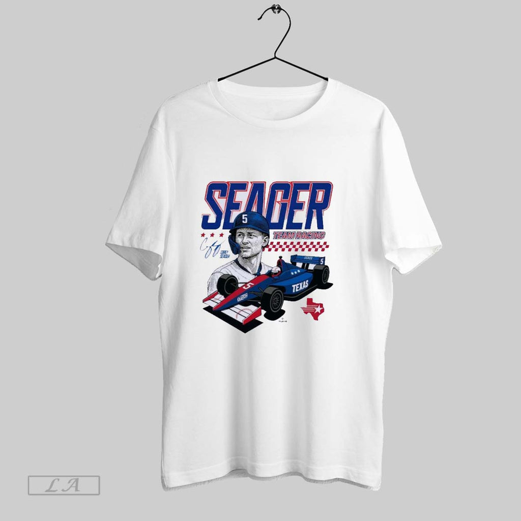 Original Texas Rangers Corey Seager Team Racing