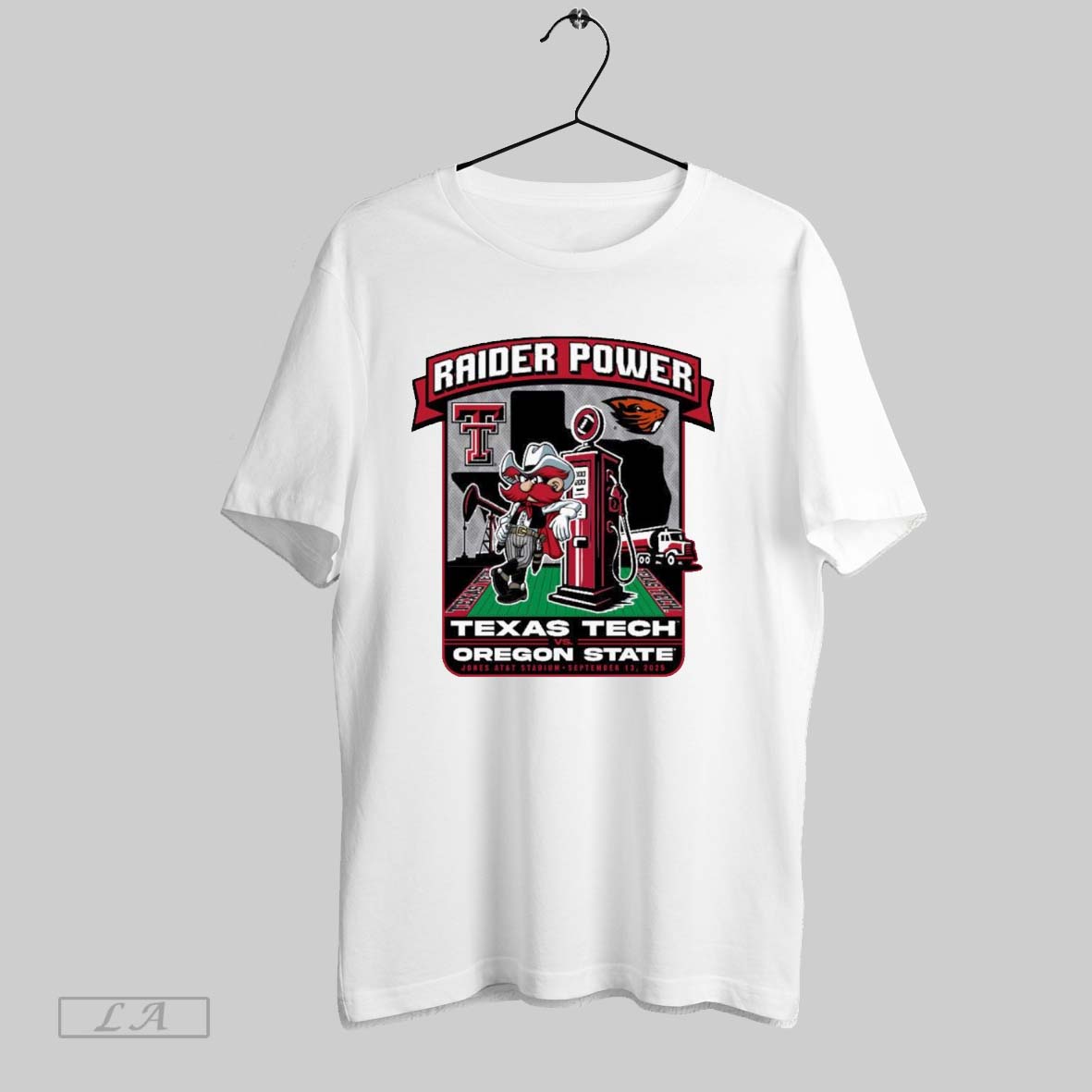 Original Texas Tech Red Raiders Vs Oregon State Beavers September 13 2025 Raider Power Energy