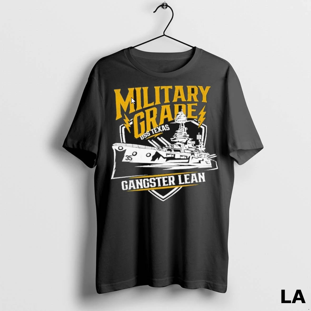 Original The Fat Electrician Military Grade Uss Texas Gangster Lean