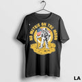 Original The Fat Electrician No Metric On The Moon American Flag