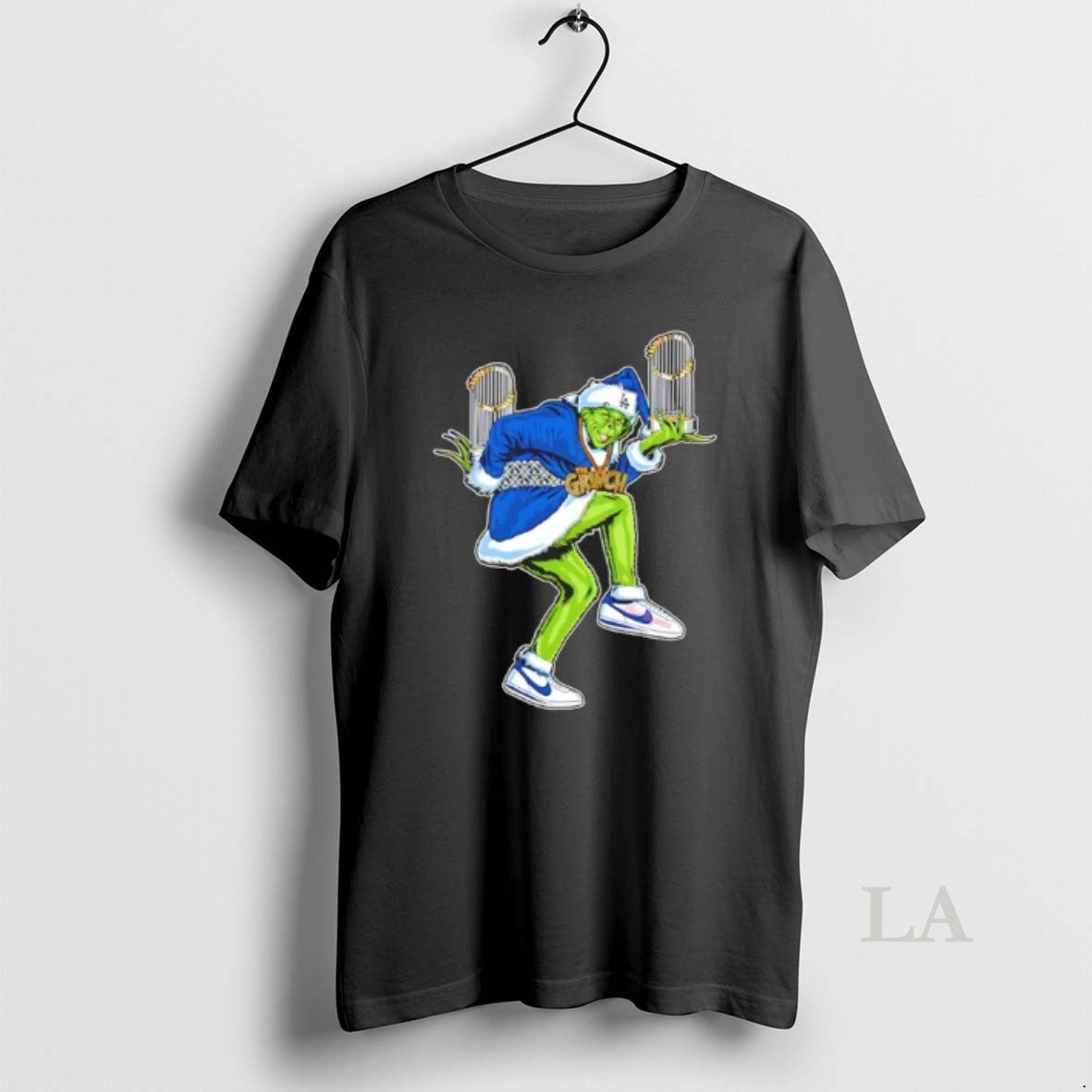 Original The Grinch La Dodgers 2025 Ws Champions Trophy Christmas