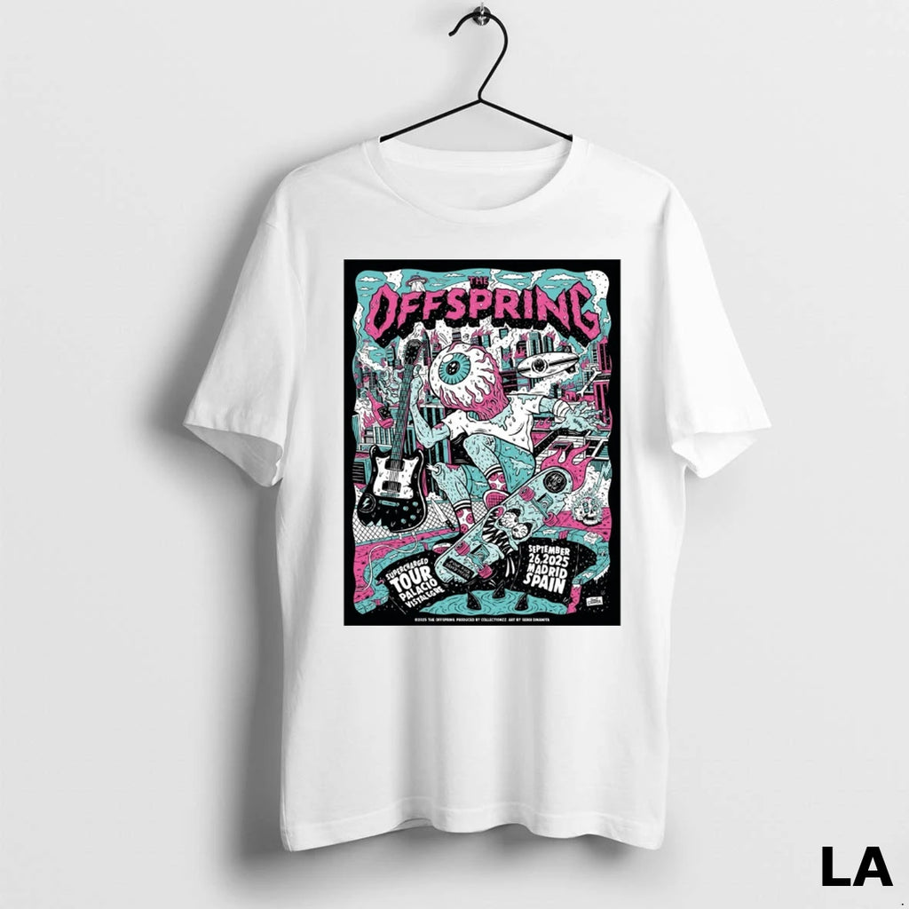 Original The Offspring Supercharged Tour Palacio Vistalegre In Madrid Spain September 26 2025