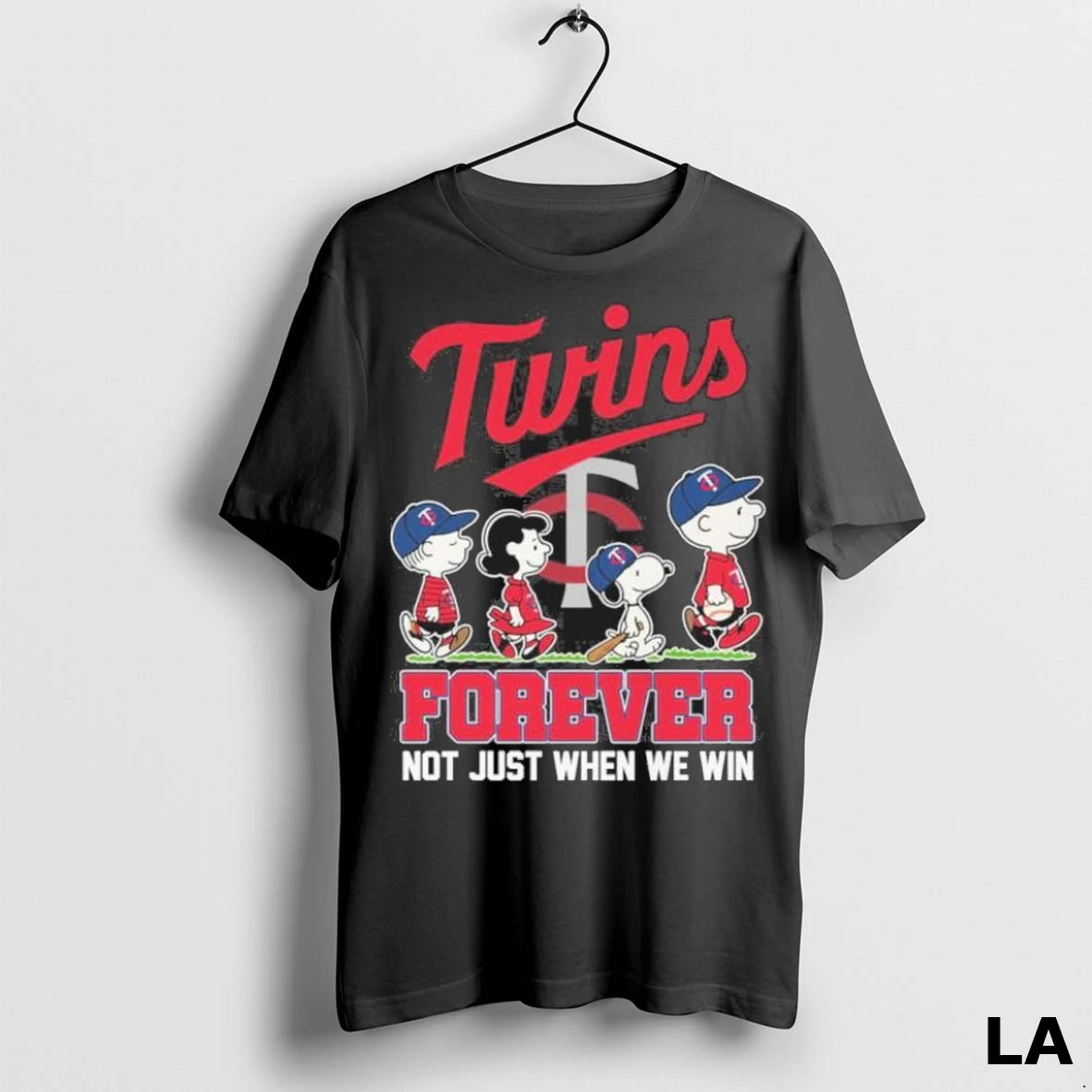 Original The Peanuts Characters X Minnesota Twins Forever Not Just When We Win