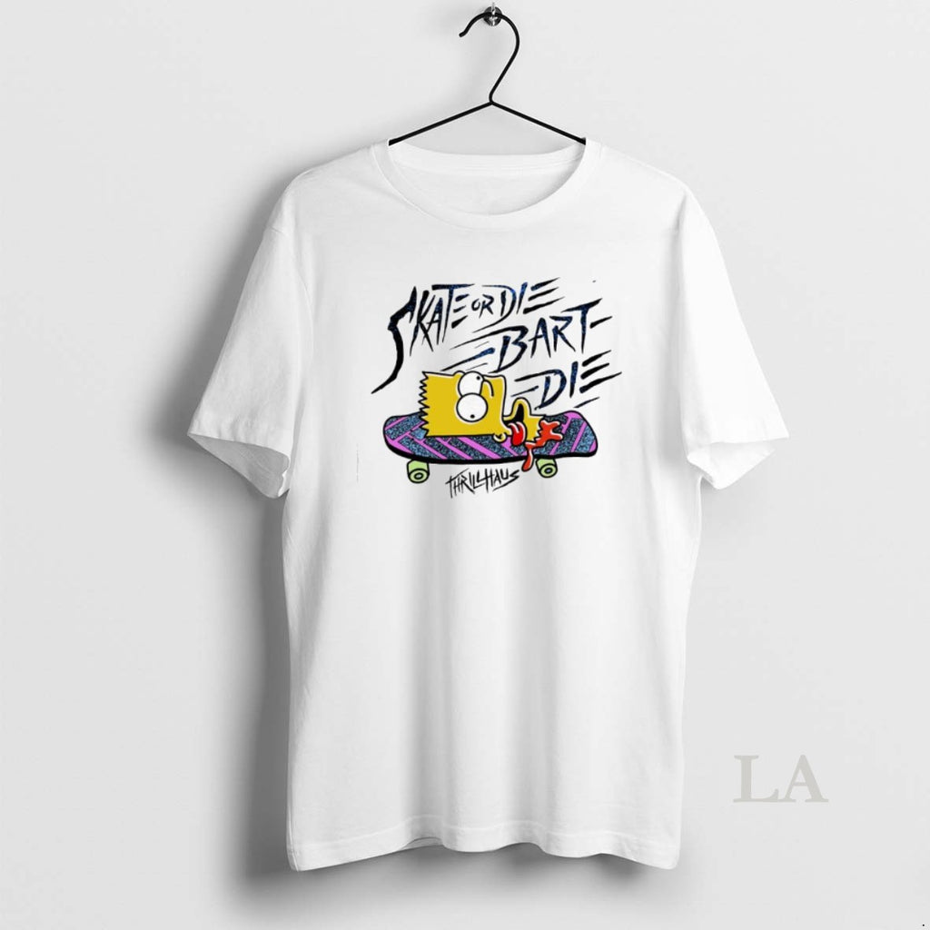 Original The Simpsons Skate Or Die Bart Die Thrillhaus