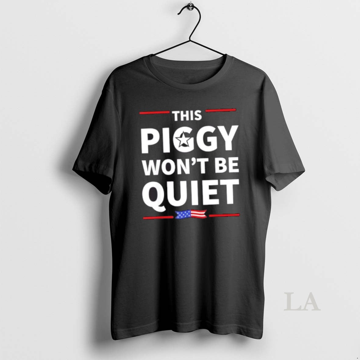 Original This Piggy Wont Be Quiet Saying Quote Humor