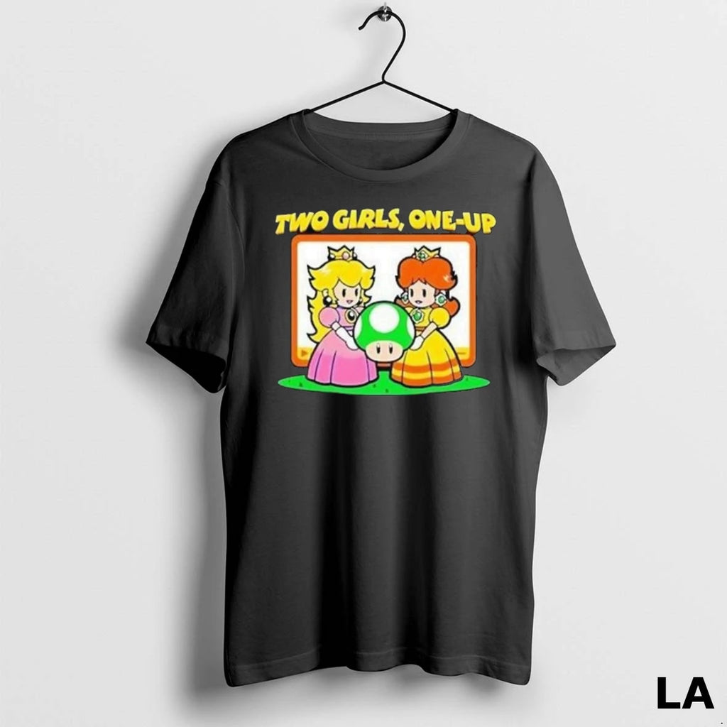Original Two Girls One Up Game Parody Long Sleve