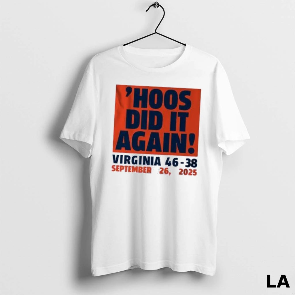 Original Uva Football Hoos Did It Again 1
