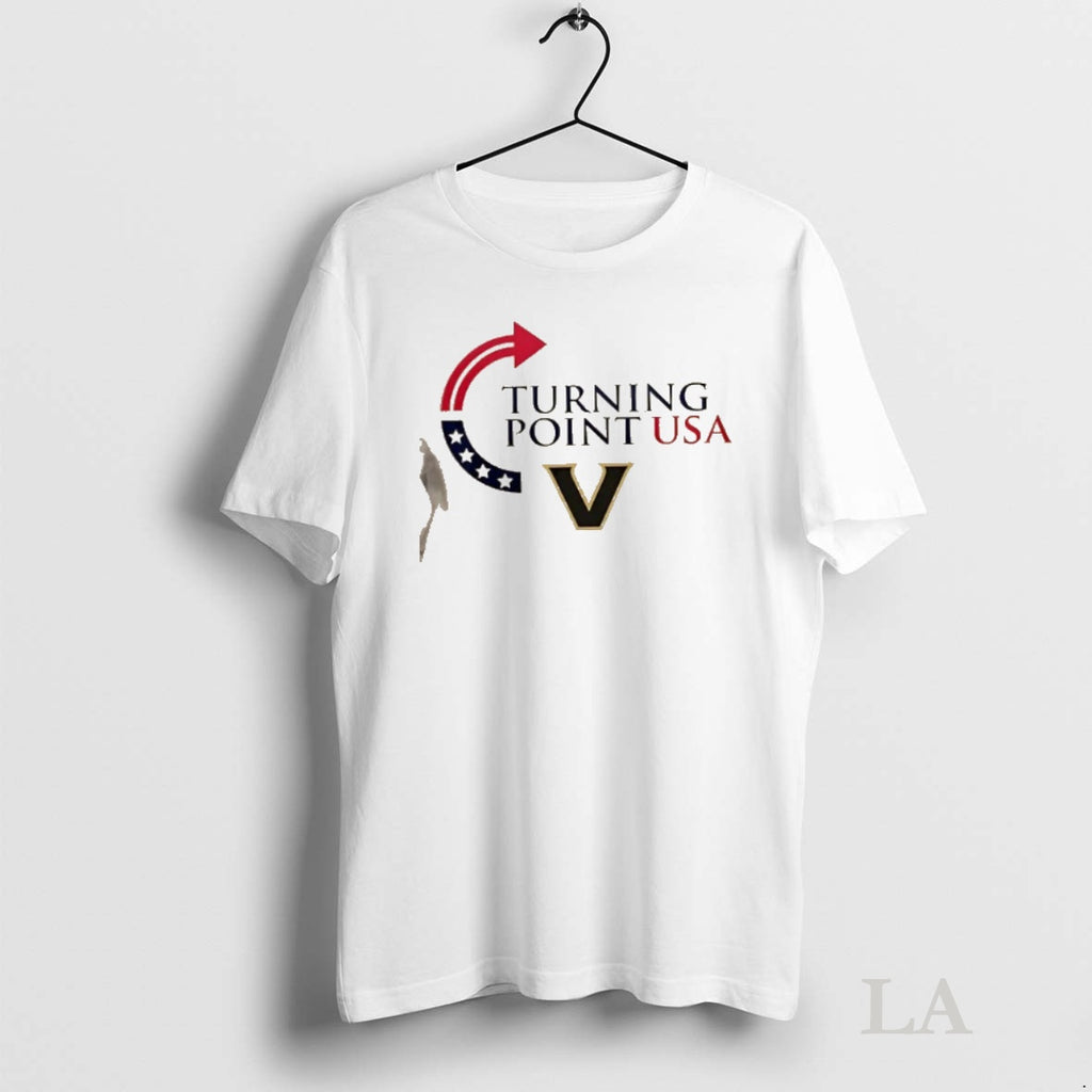 Original Vanderbilt Commodores X Turning Point Usa Freedom Charlie Kirk 2 Sided
