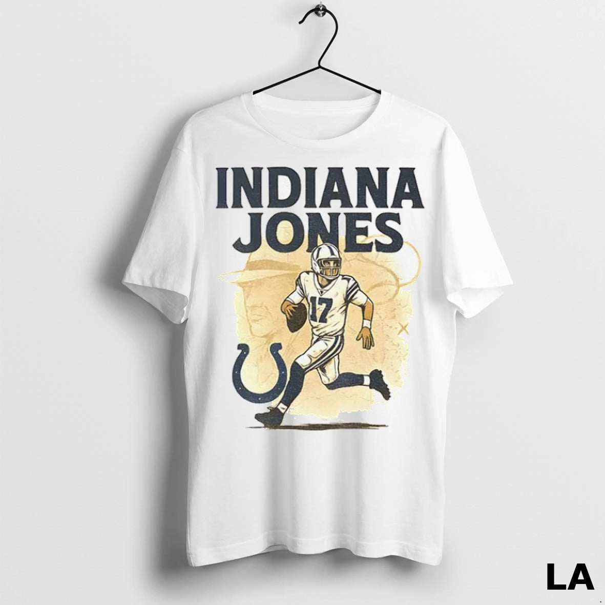 Original Vintage Daniel Jones Indiana Colts Football